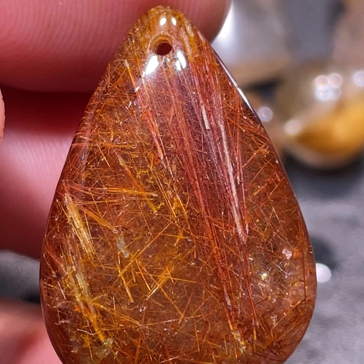 m***2未镶嵌颈饰发晶钛晶