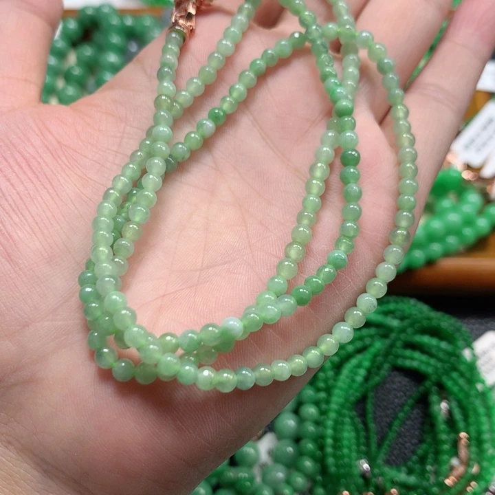 翡翠未镶嵌手链翡翠