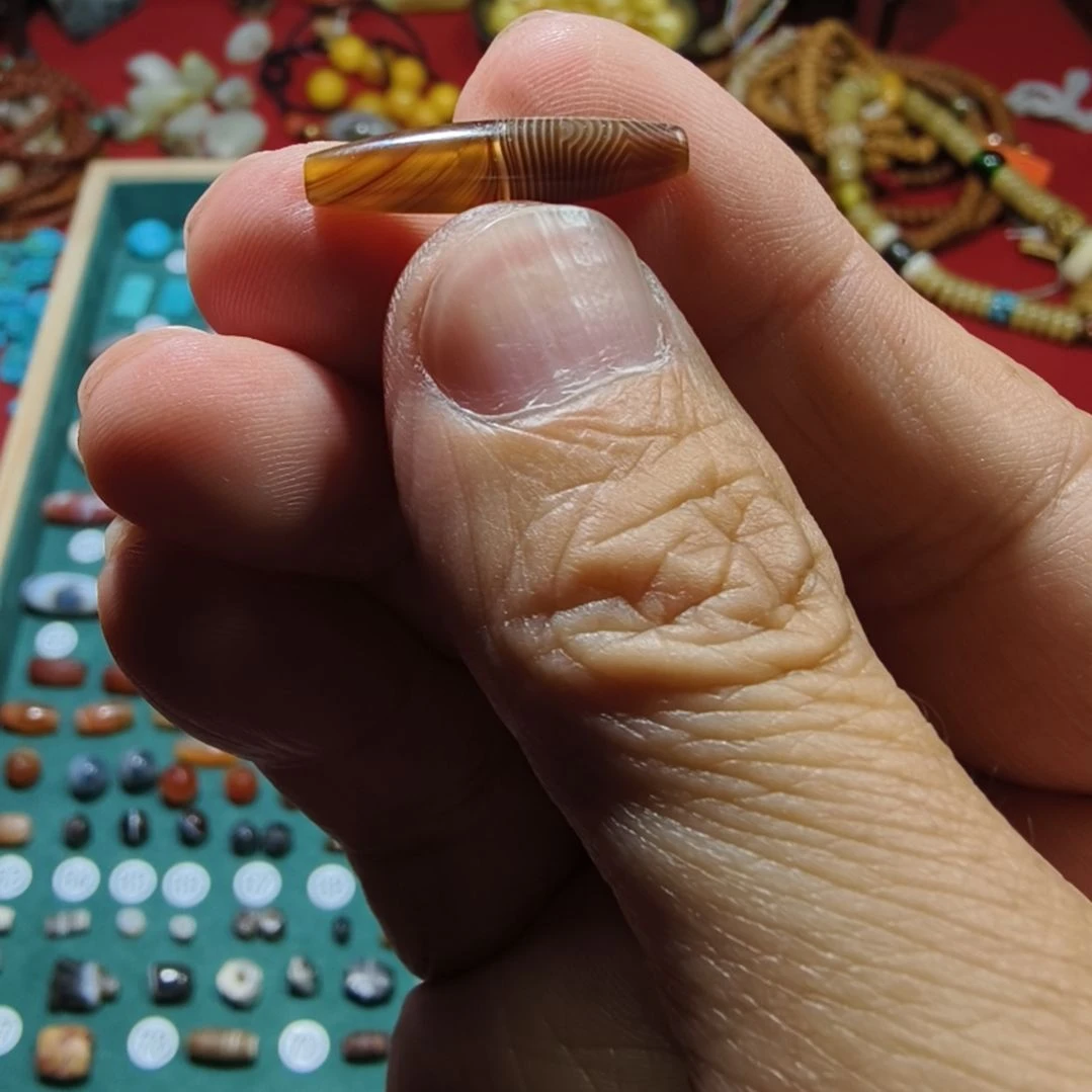 玛瑙/玉髓未镶嵌珠子天然原矿玛瑙