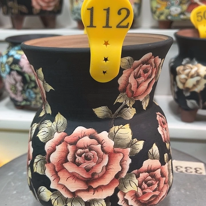 花盆紫砂水晶花盆112