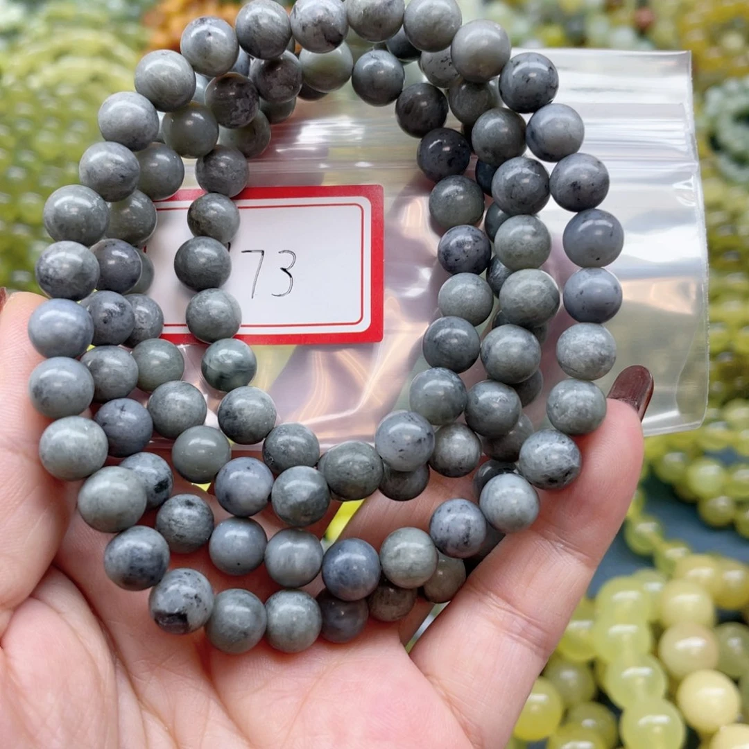 未镶嵌蛇纹石玉手串