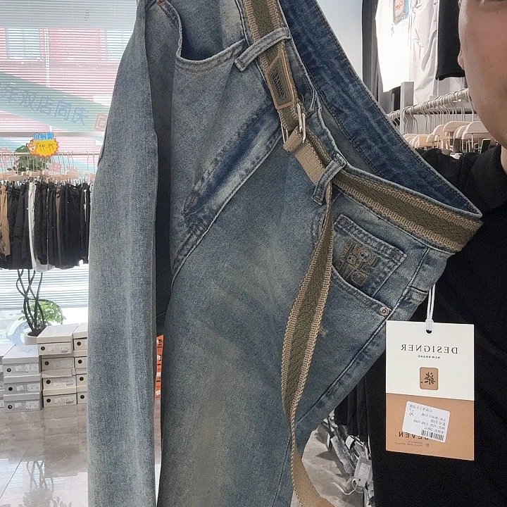 高品质破洞牛仔裤1111