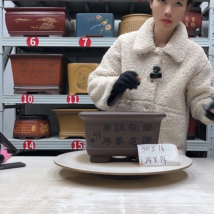 花盆紫砂紫砂花盆