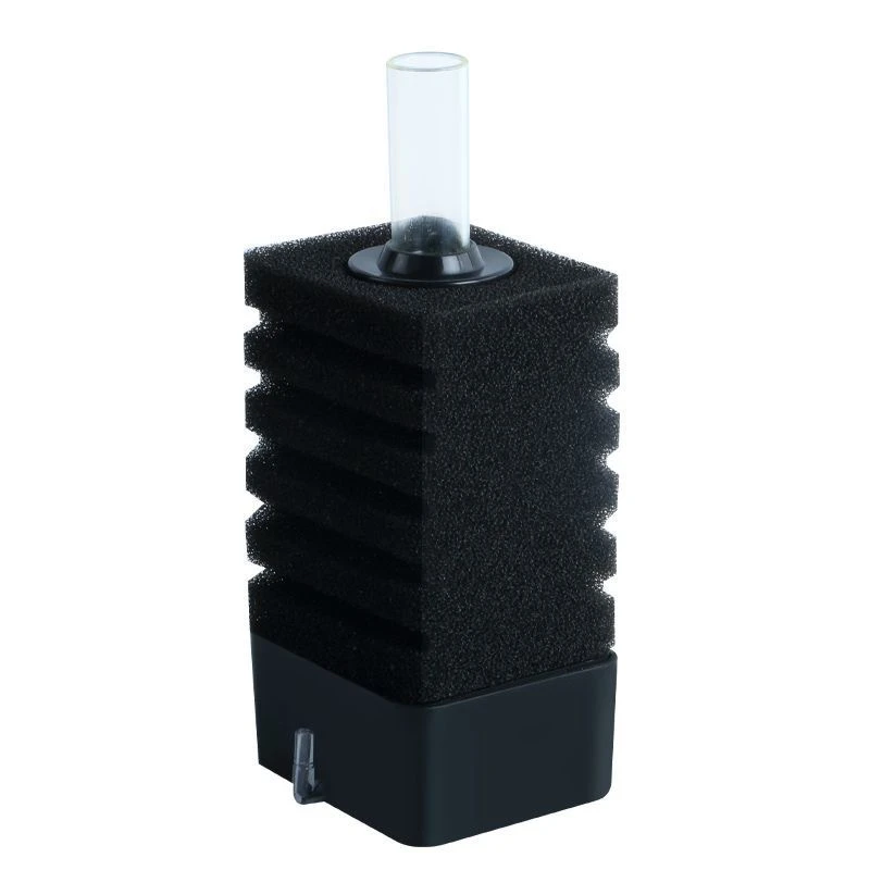 水妖精生化过滤器生化棉鱼缸反气举增氧小型过滤培养硝化菌水族箱