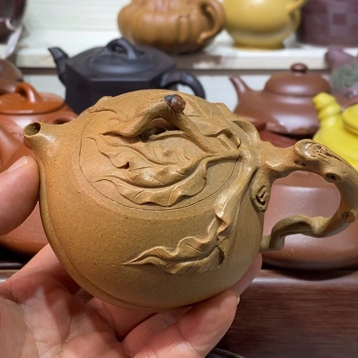 皇***士茶壶紫砂精工制作