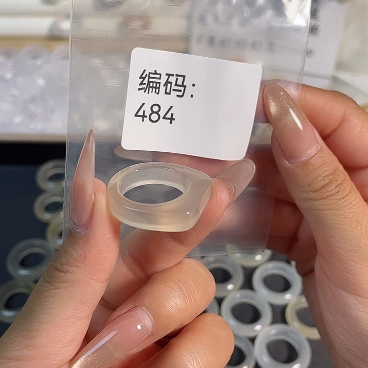 玛瑙/玉髓未镶嵌戒指484港15