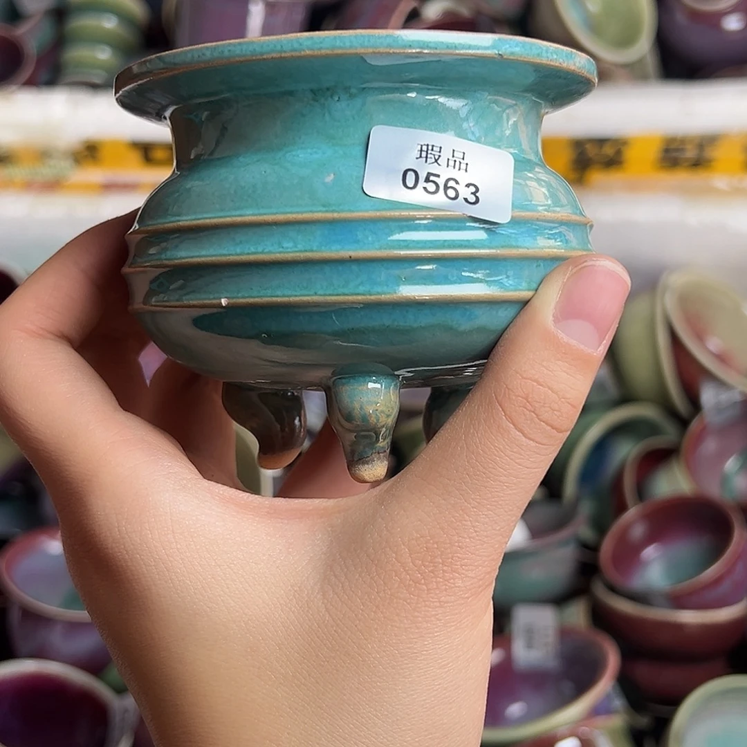 摆件陶窑口自销原矿钧瓷