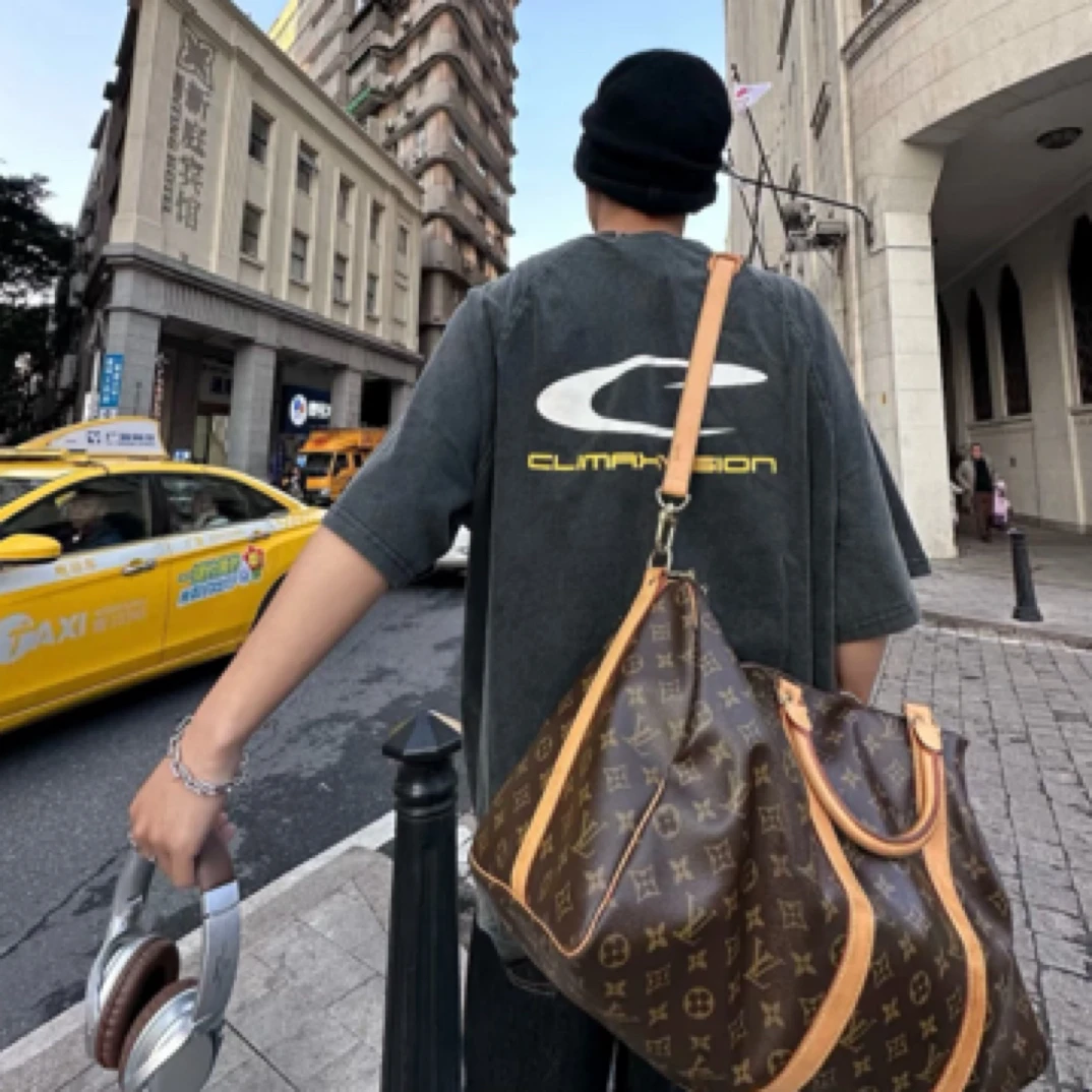 95新 LouisVuitton/路易威登 lv旅行袋45编码8856