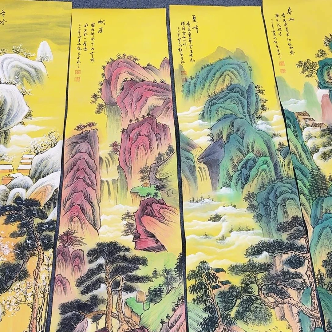 国画事事如意万事如意万事如意