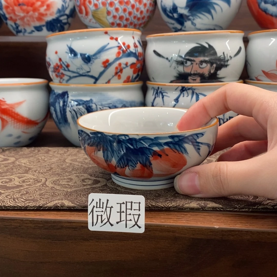 釉下彩手工绘制手工绘制