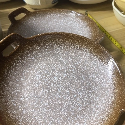 微瑕，不能明火，口径22，高度4，2个