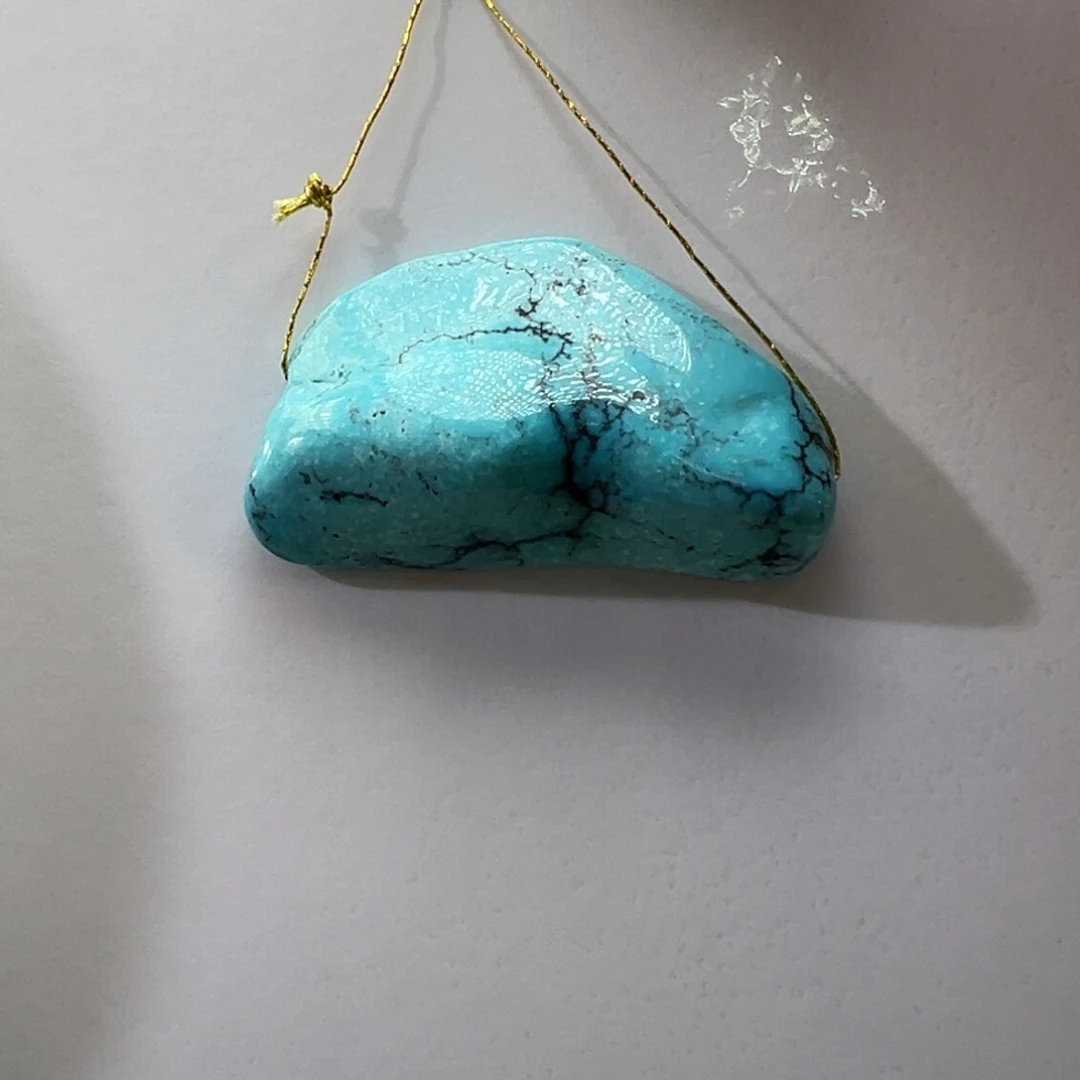 绿松石未镶嵌挂件