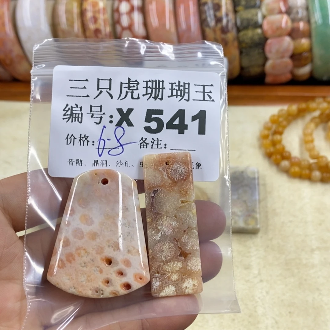 硅化珊瑚（珊瑚玉）1未镶嵌?