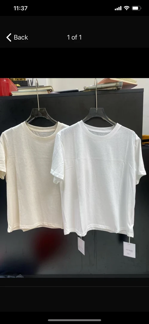 宽松圆领纯色免烫短袖拼接T恤春夏时尚套装夏季褶皱气质