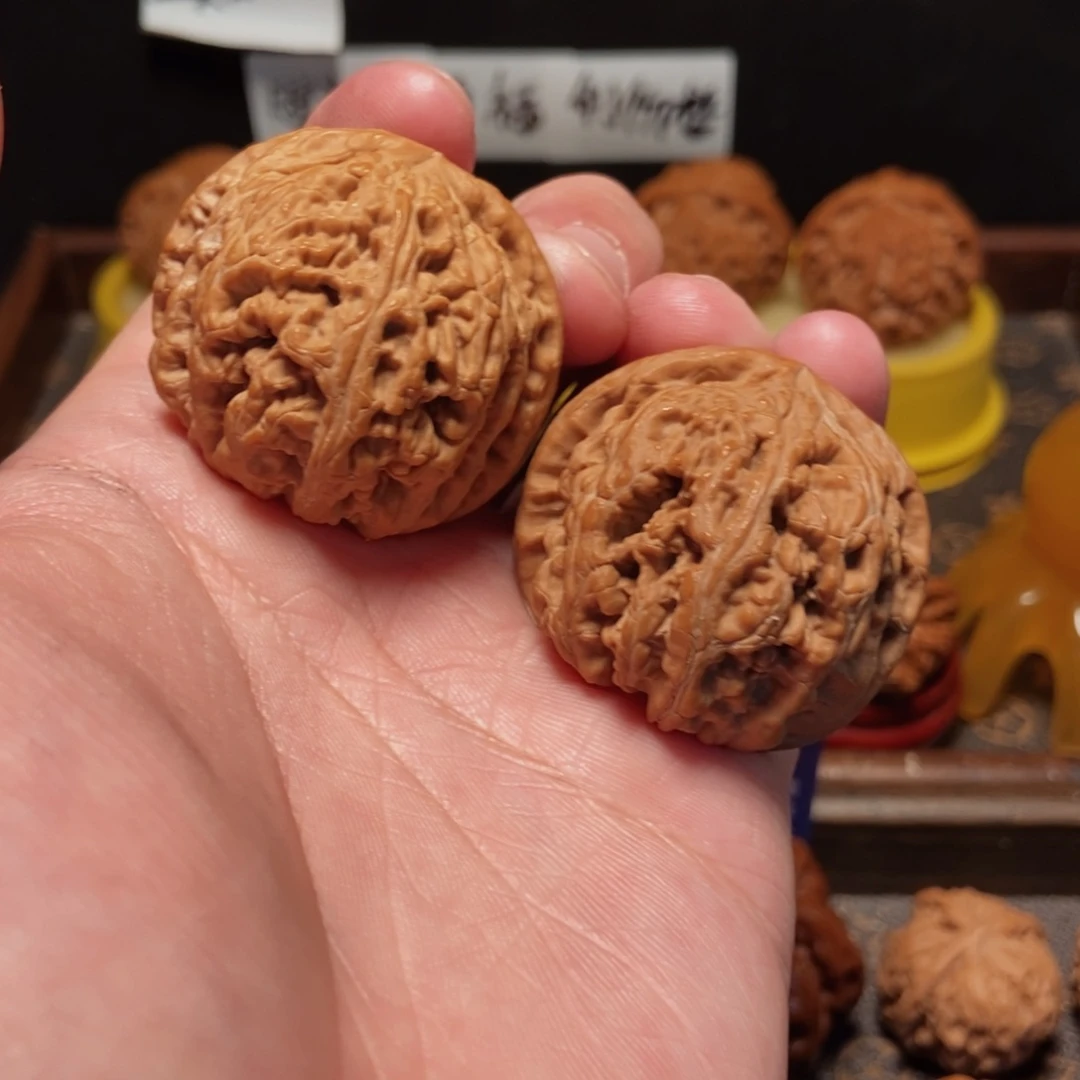 吊坠文玩核桃粗筋41尺1