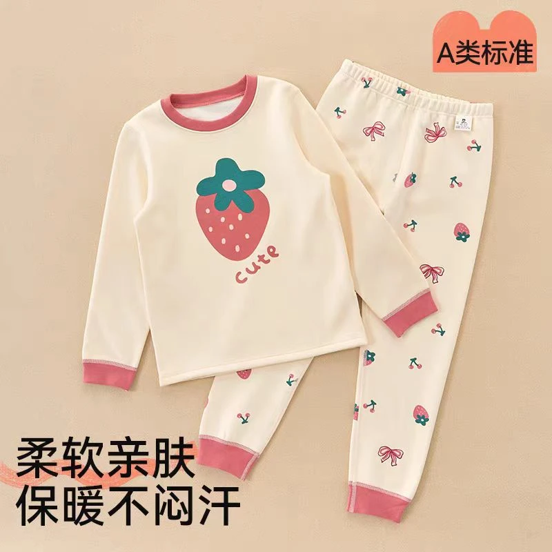 儿童保暖家居服随机发X005