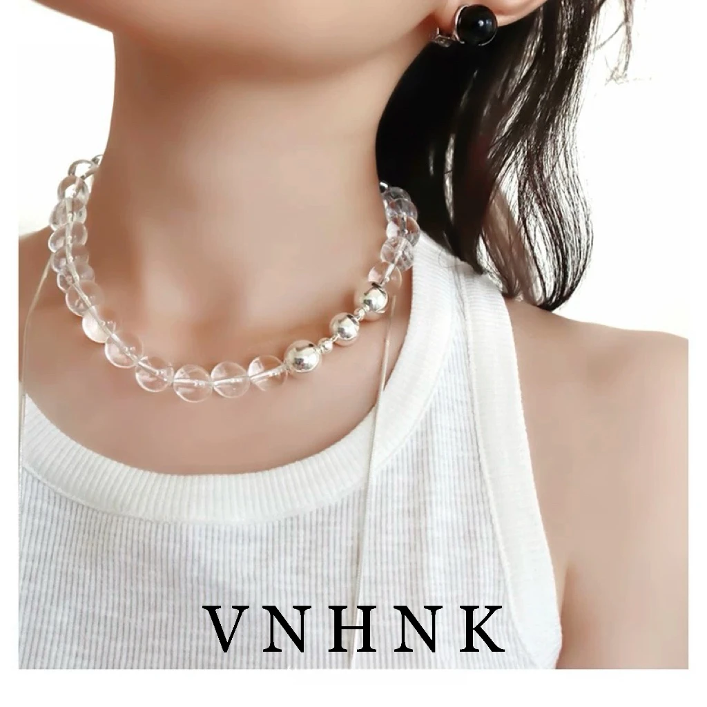 铜合金项链 美可儿  YS320  白色（43cm）气质时尚简约磁吸项链