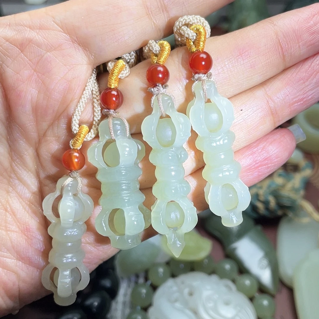 和田玉未镶嵌把件多样性发货拍一发一