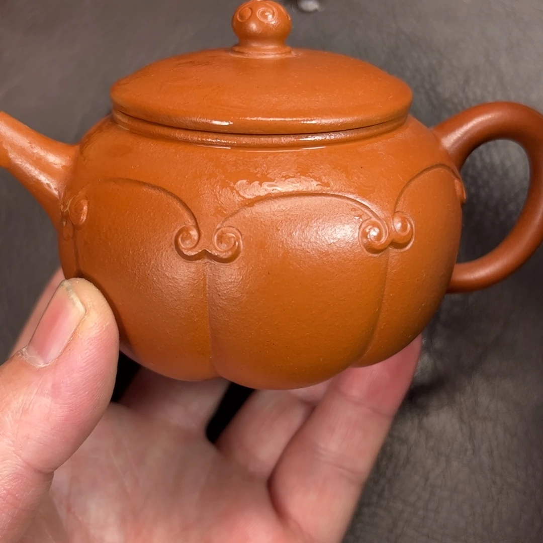 罗***圈茶壶紫砂紫砂半手紫砂壶