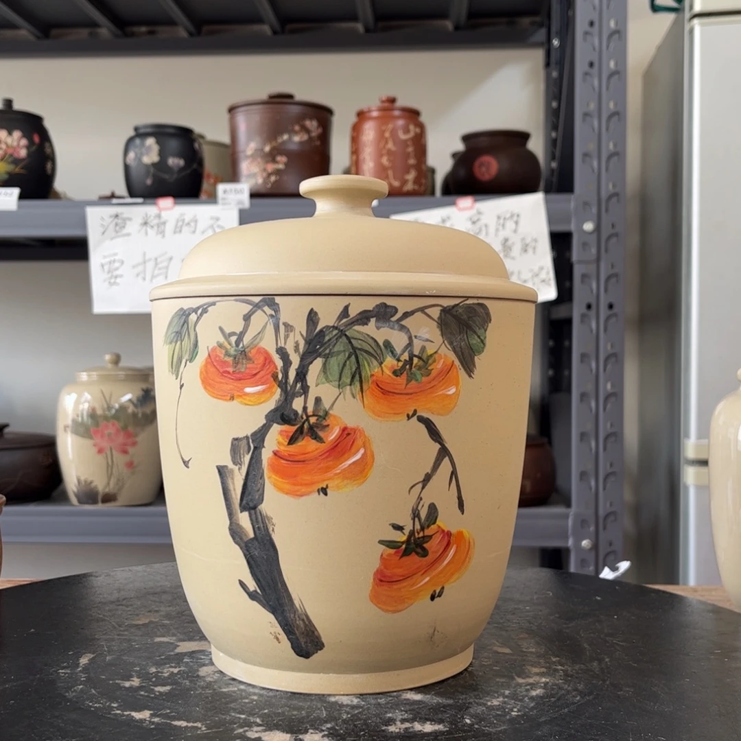白泥哑光存茶罐醒茶罐微瑕02