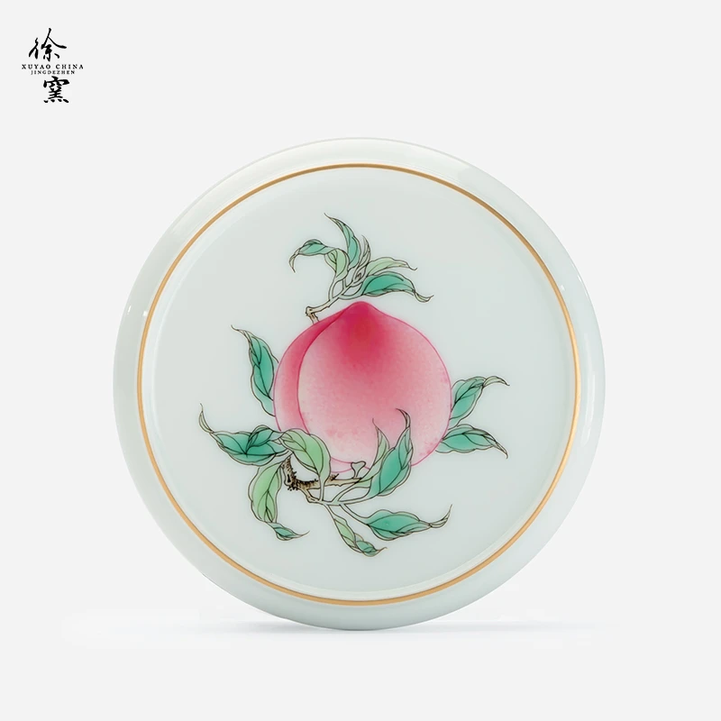 【南昌广电优选】徐窑 一桃腰鼓盖置