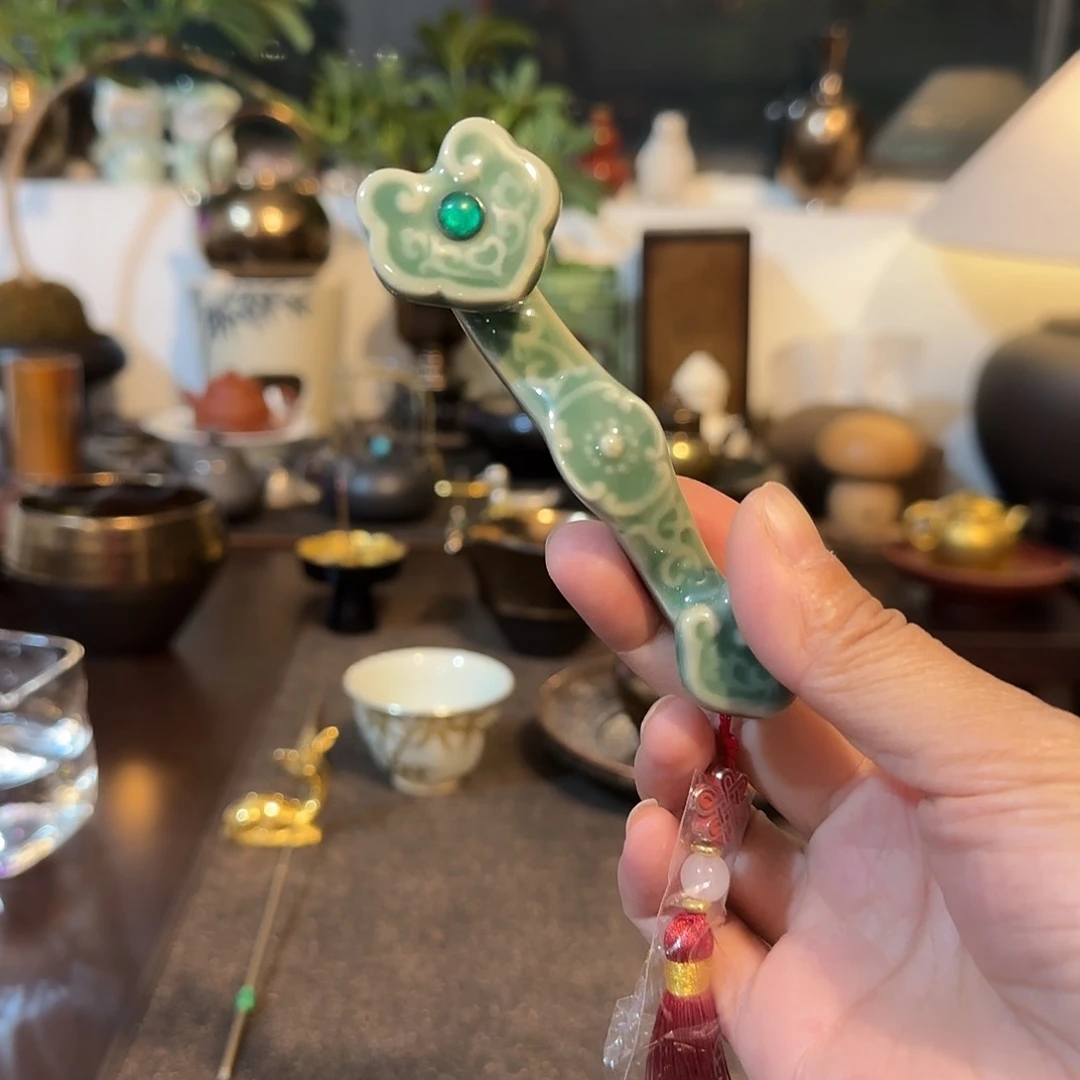 如意陶瓷搁置。