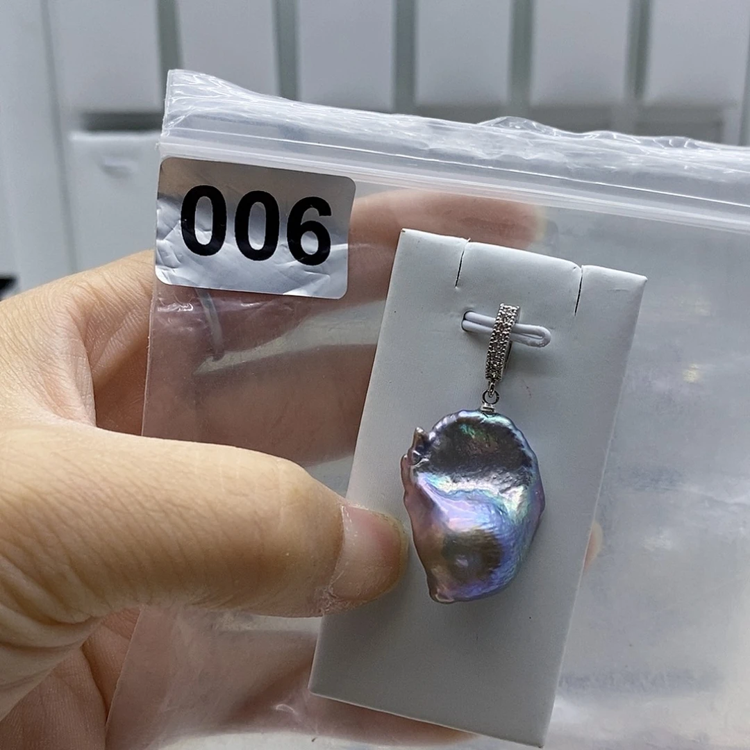 颈饰合金淡水珍珠