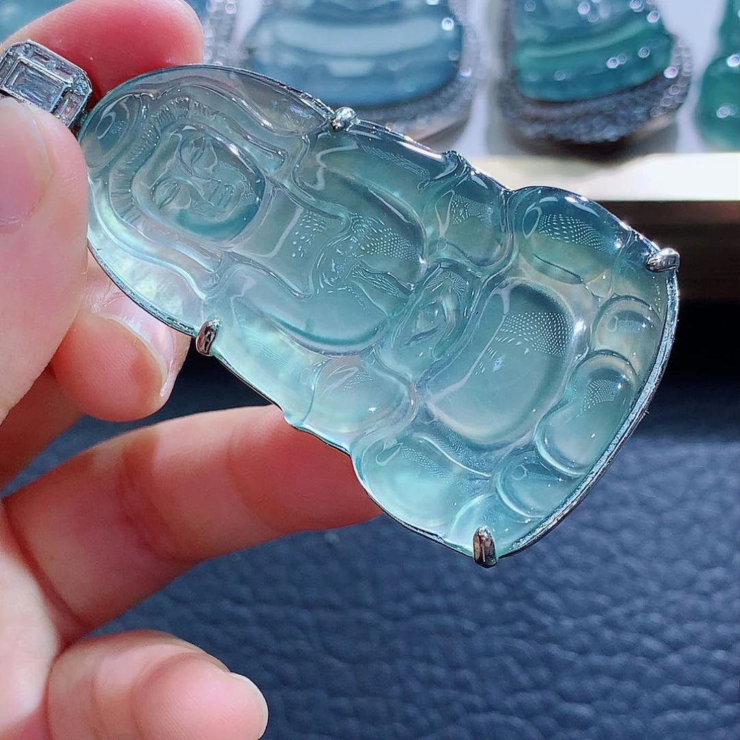 未镶嵌挂件翡翠翡翠