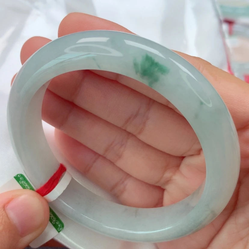【闪购商品】翡翠手镯未镶嵌天然翡翠手镯