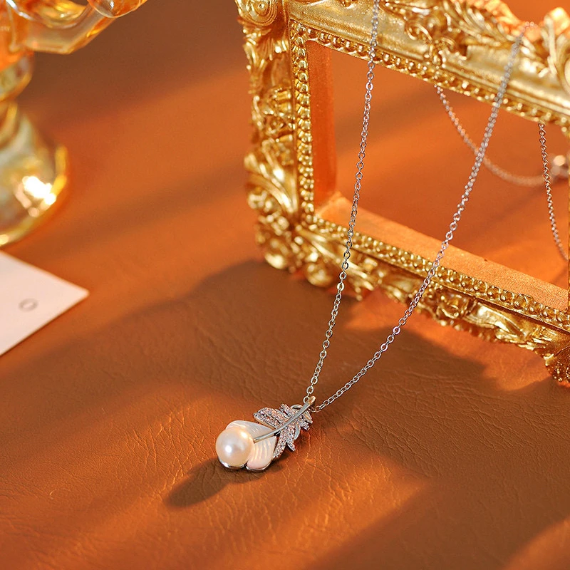 铜合金项链 B10322---音⭐️【传说羽毛】春K爱洛妮限定 项链