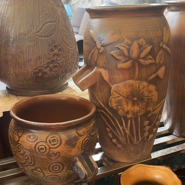 粗陶口径19/39，19/17进水口2.5厘米