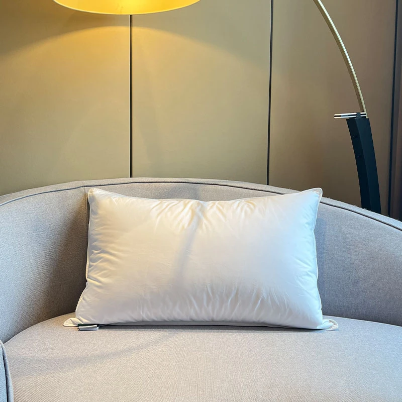【酒店同款】江苏自然风鹅绒枕头羽绒枕芯高护颈椎睡眠久睡不塌陷