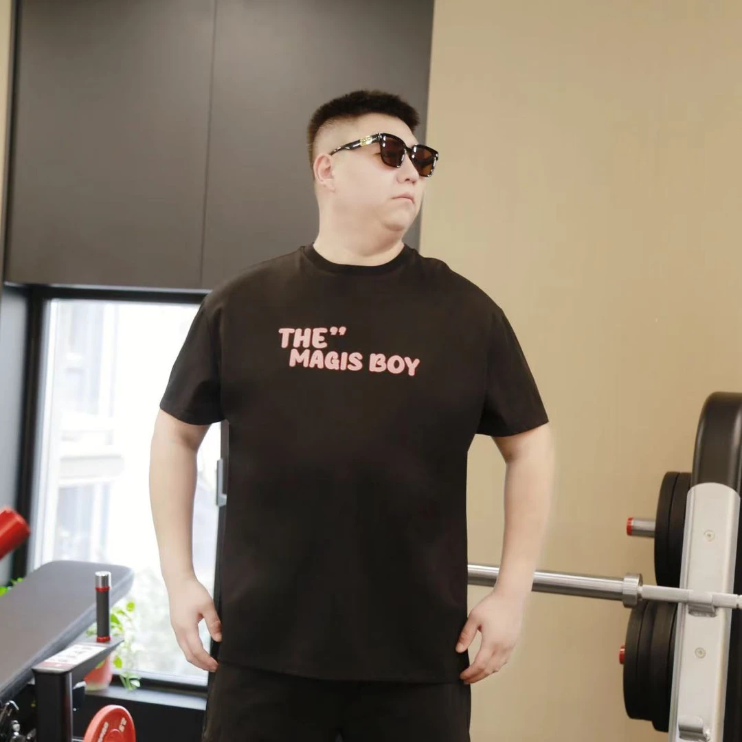 大码男装 夏季新款 炫酷小哪吒 短袖71379