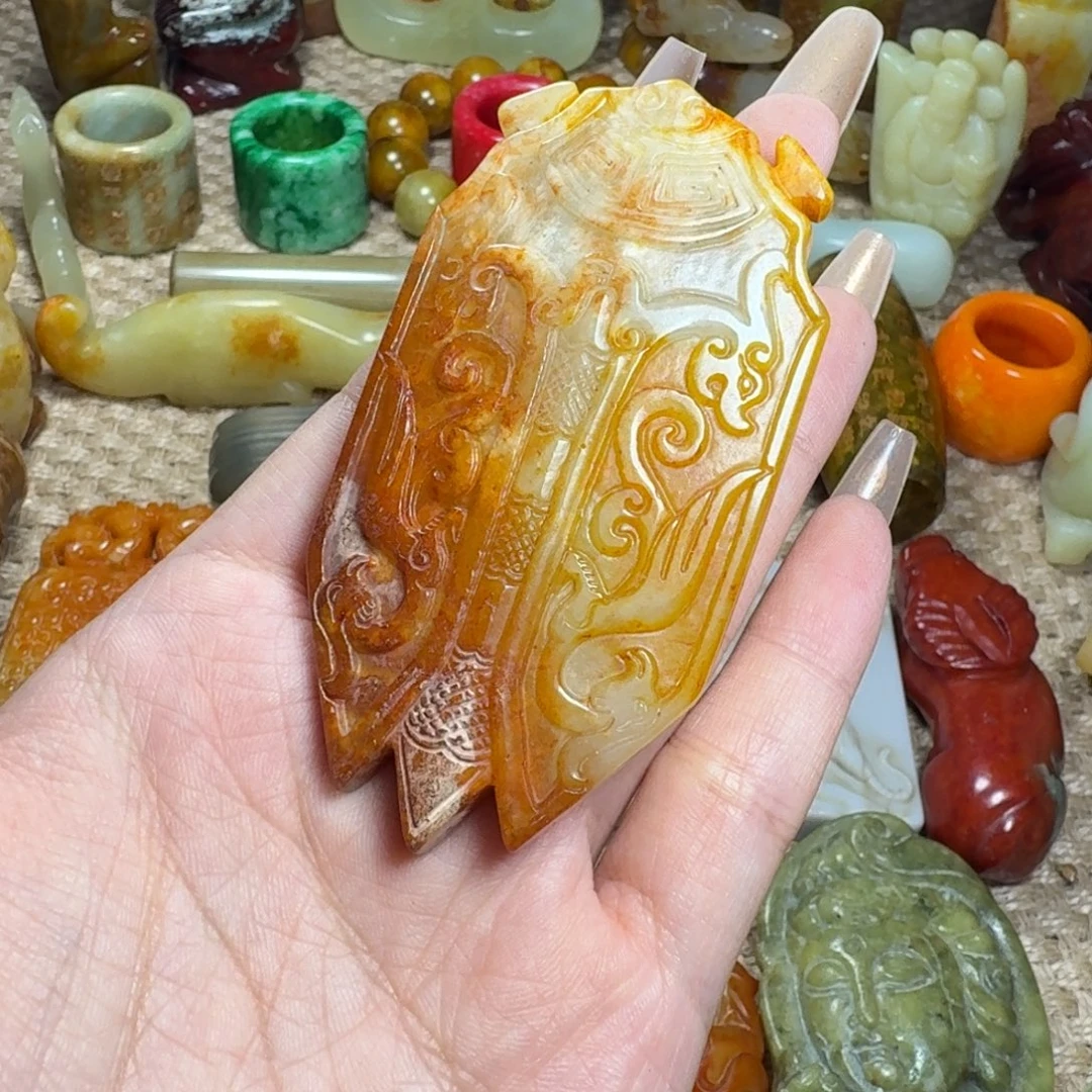 吊坠白玉菩提挂件
