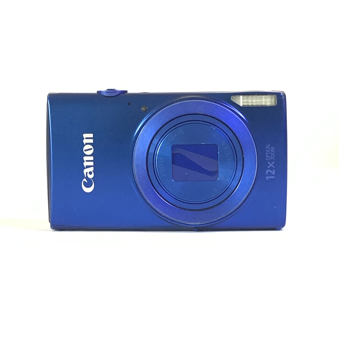 95新 Canon/佳能 ixus170蓝色2000w像素12倍变焦高清冷白皮