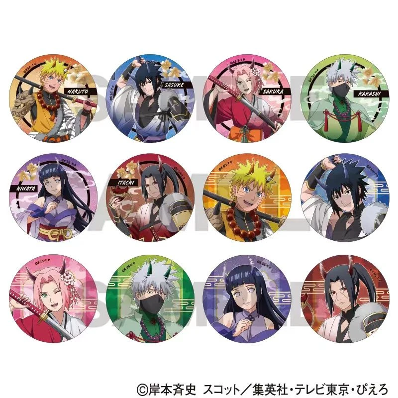 日谷【火影忍者】 鬼系列吧唧 【盲盒产品 默认代拆】