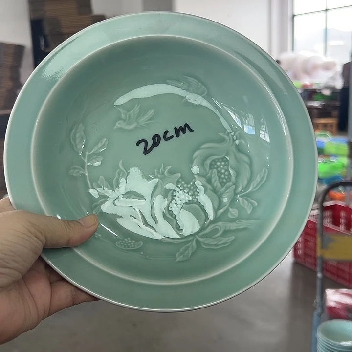 龙泉云间青瓷小米茶器