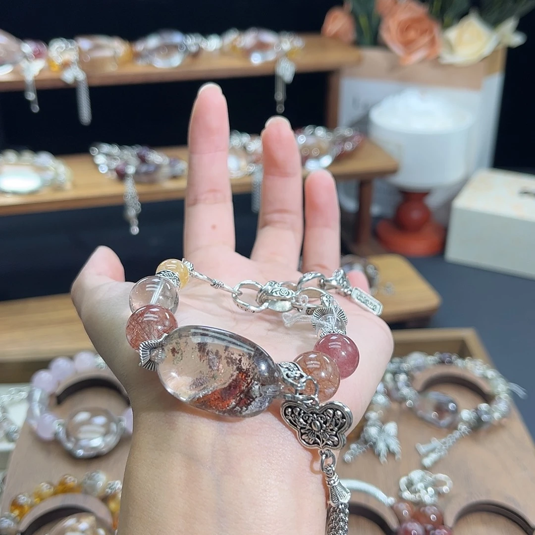 A***a水晶手链合金手串