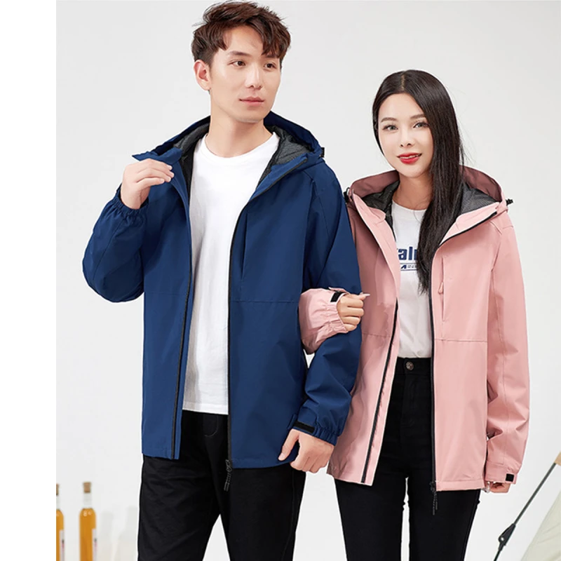 【崔万志优选】2025春秋男女同款软壳夹克户外连帽户外情侣外套