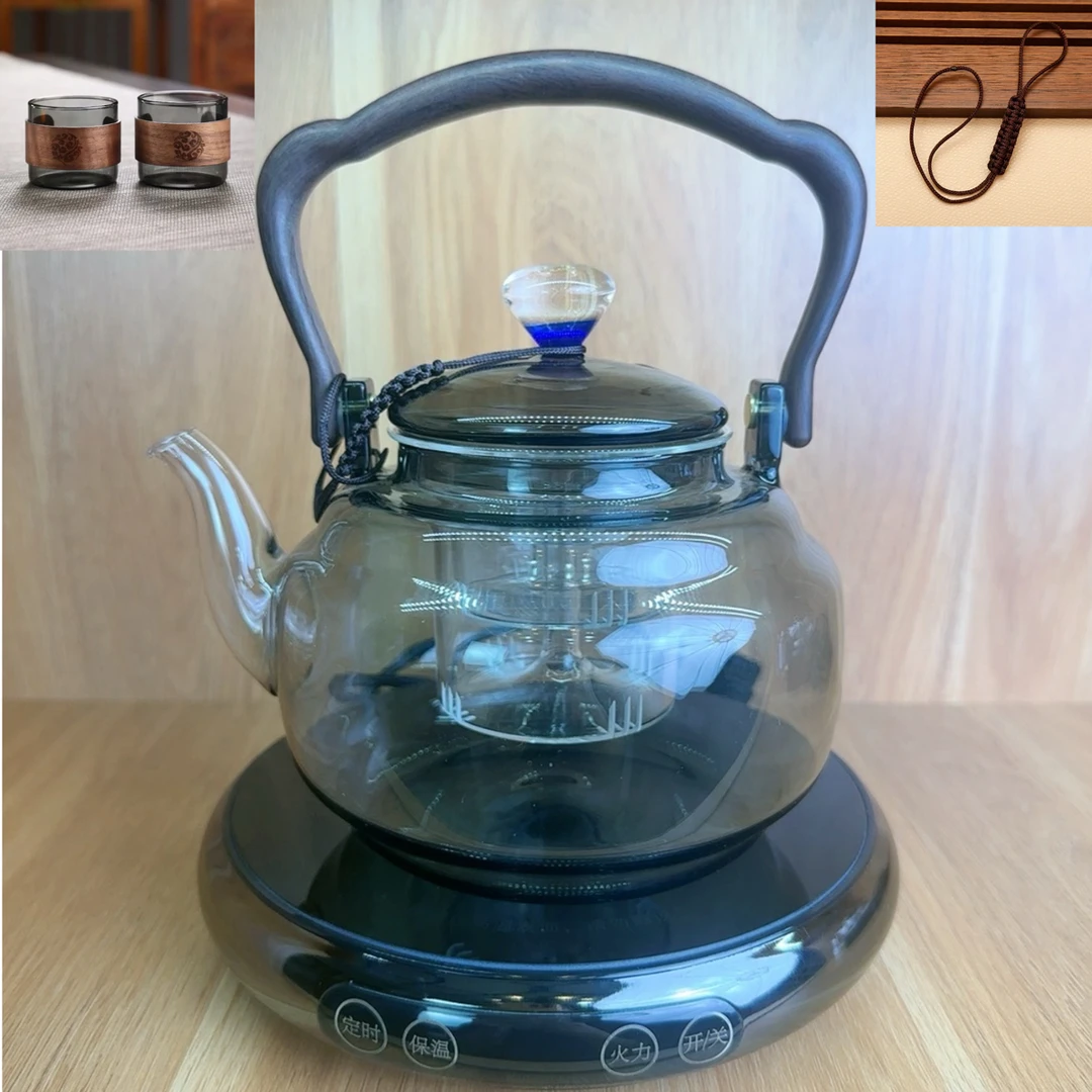 2025新款横硕超薄智能家用大功率电陶炉套组