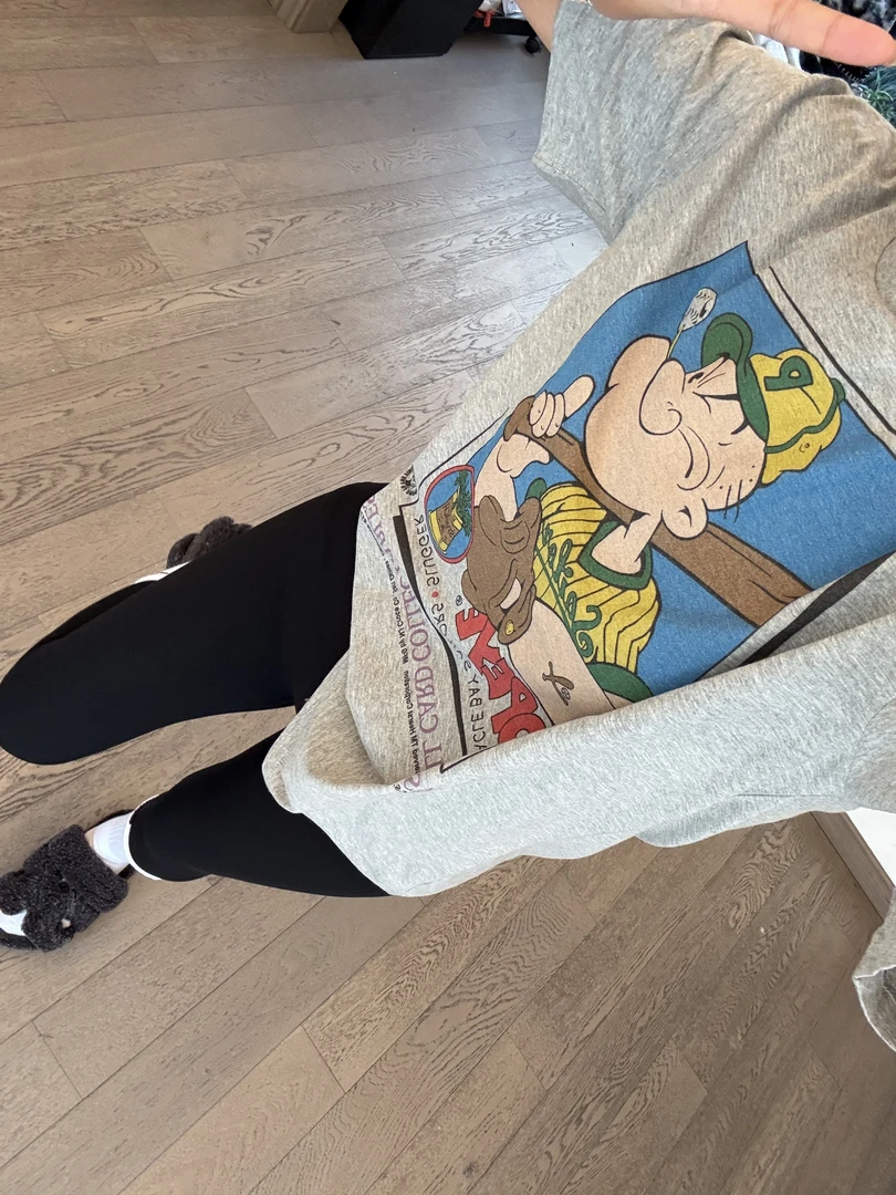 【大力水手】短袖休闲百搭百搭圆领时尚情侣