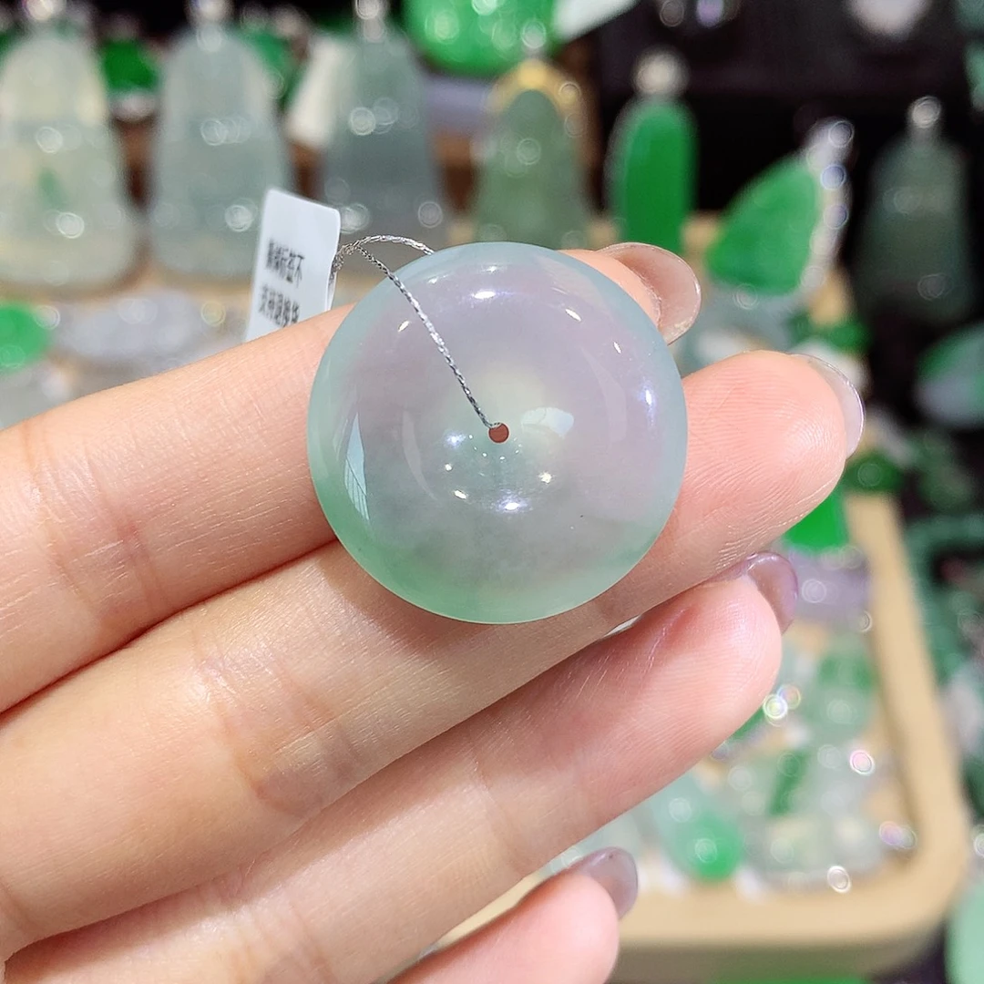 颈饰未镶嵌翡翠扣子