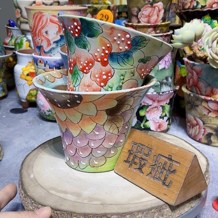 景德镇艺术手绘作品