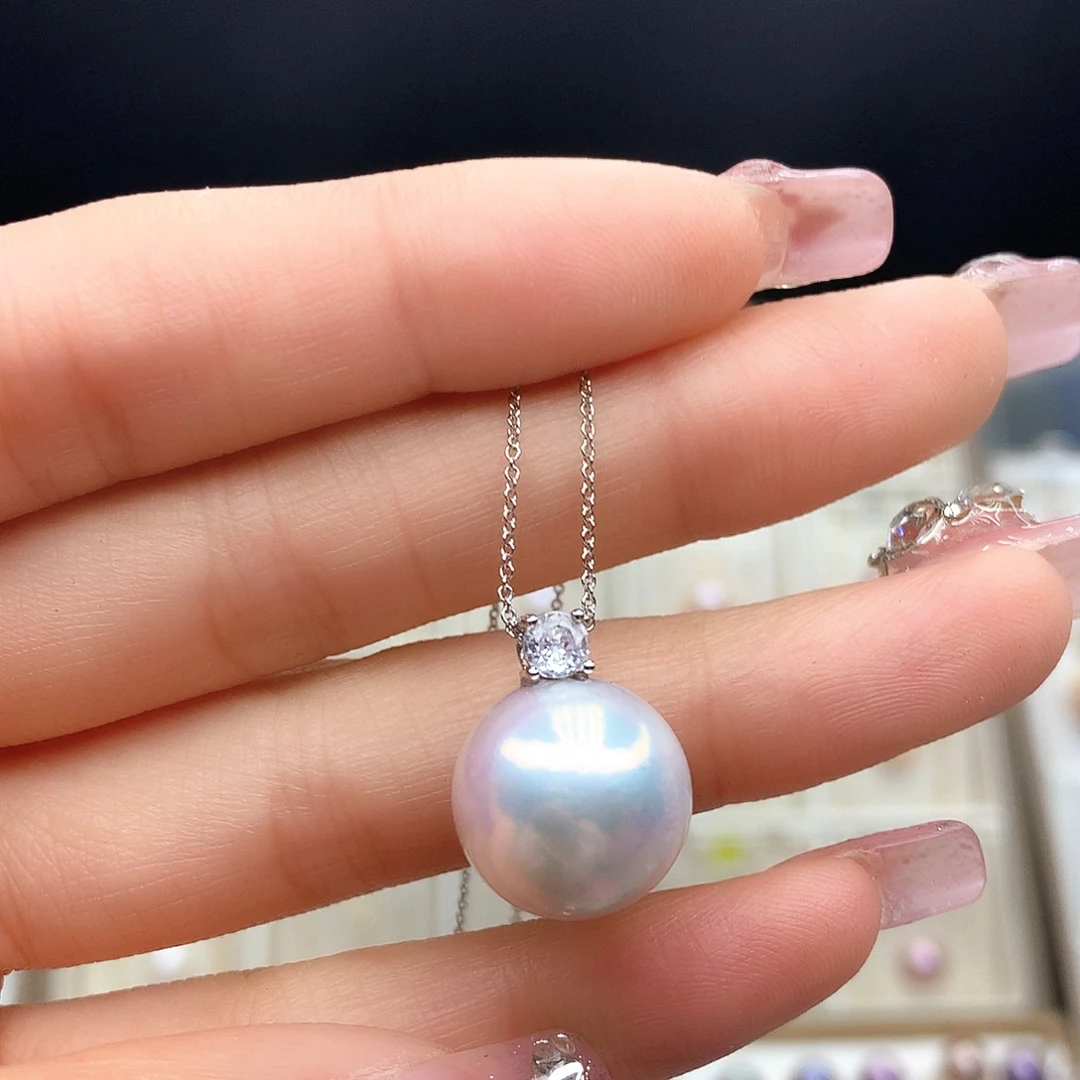 淡水珍珠颈饰合金