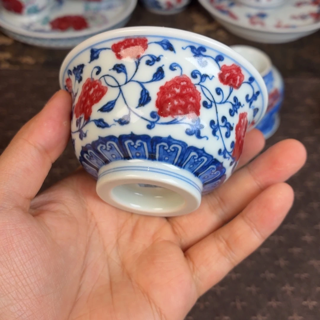 杯子瓷瓷姑娘景德镇陶瓷艺术