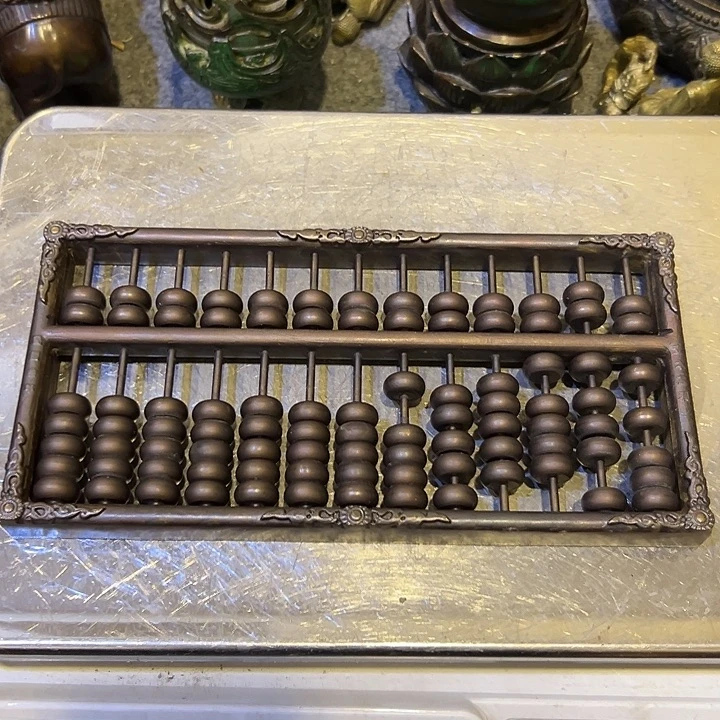 动***。黄铜摆件，文房工艺品摆件
