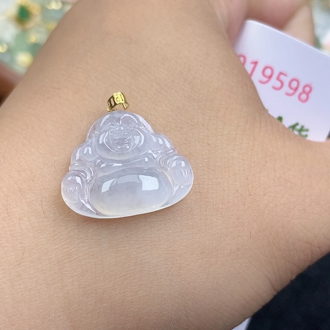 翡翠未镶嵌颈饰天然