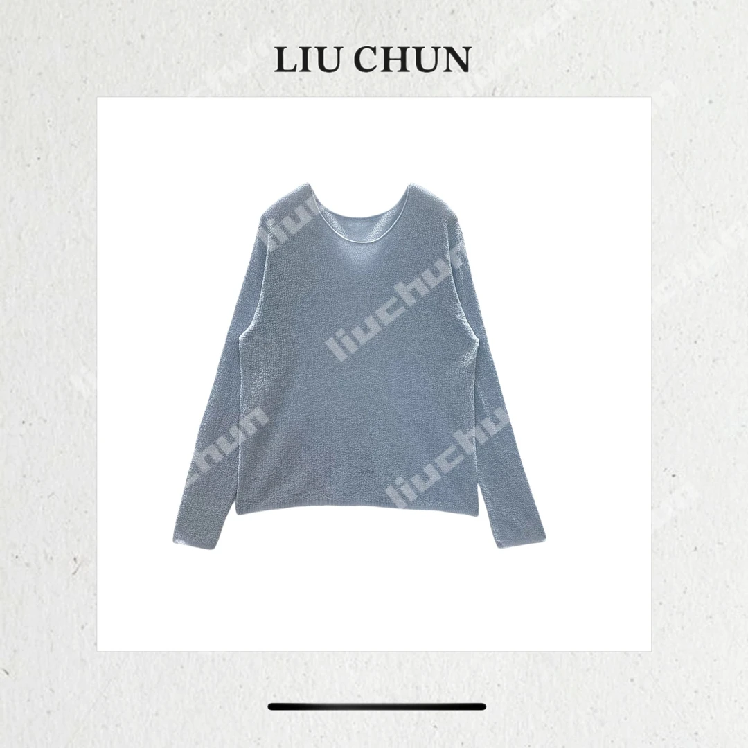 【肌理纯色】CHUN家夏款针织上衣