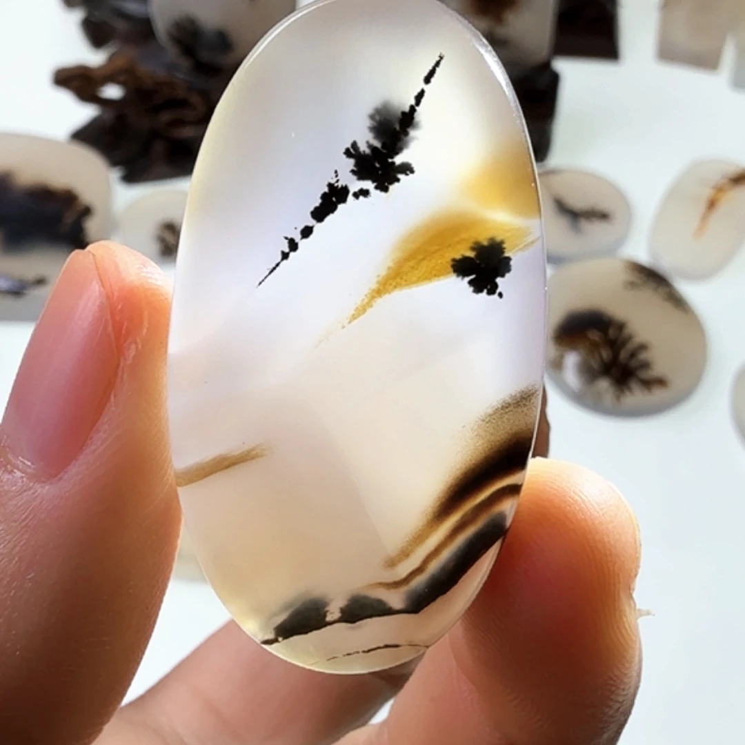 玛瑙/玉髓未镶嵌珠宝半成品