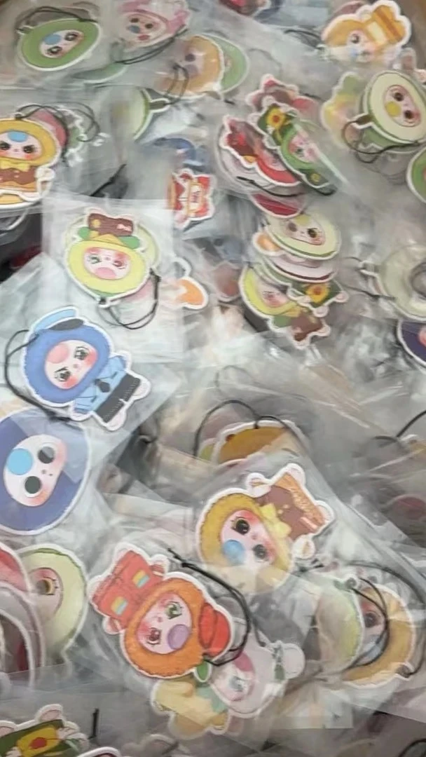 香薰片Q版潮玩手办盲盒车载香薰片【6.29】